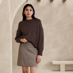 Banana Republic Cotton Wool Boxy Sweater